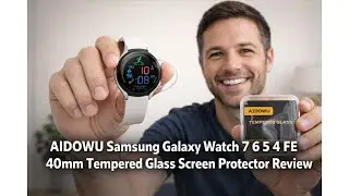 ⌚ Обзор защитной пленки из закаленного стекла AIDOWU для Samsung Galaxy Watch &ndash; стоит ли она свои...