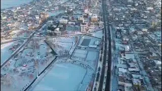 Çınar İlçemizin Kar Yağışı Sonrası Dron Görüntüsü!