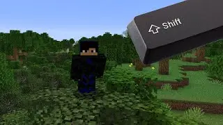 How To Press Shift To Sneak In Minecraft #Shorts