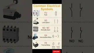 Common Electrical Symbols #industrialelectrician #electricalengineering #electricalindia
