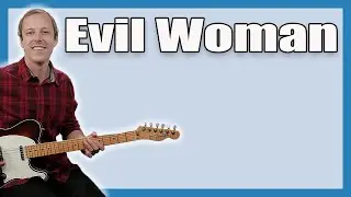 Evil Woman Guitar Lesson (ELO)