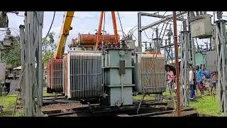 Transformer Big Powerful TransformerReal Electrical Equipment 1,100 kV HVDC Power 2025