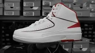 Air Jordan 2 Retro &laquo;WHITE VARSITY RED&raquo;