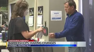 Barber shops making changes in reopening