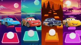 🥇 🚗 Lightning McQueen Beats the IMPOSSIBLE Track! 🔥 | Astro Beat | Tiles Hop (Insane Challenge!)