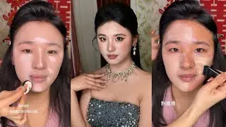 soft and glam wedding makeup #wedding #makeup #beautiful #dress #shortvideo #weddingdress