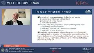 Meet the Expert No8: Guy Goodwin and Robert Cloninger