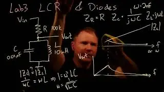 Электроника 3: Индукторы, LCR-цепи, диодный выпрямитель, диодный зажим
