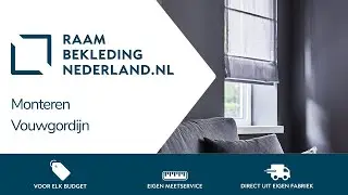 Monteren vouwgordijn Label 65&reg; & Luxaflex&reg; ➤ Raambekleding Nederland