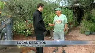 Local reactions to the release of Israeli hostages