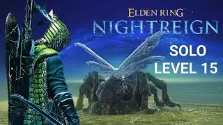 ELDEN RING NIGHTREIGN Ironeye Solo Run - Gnoster Wisdom of Night Boss (Sentient pest)