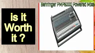 Behringer PMP6000 Powered Mixer Features - Important Information