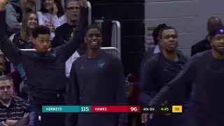 4th Quarter, One Box Video: Atlanta Hawks vs. Charlotte Hornets