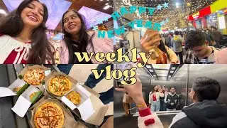 New Year Celebration 2026 🎉+ Kinder Joy Gifts 🍫 & Pizza Party 🍕 | Weekly Corporate Girl Vlog 🎀💼