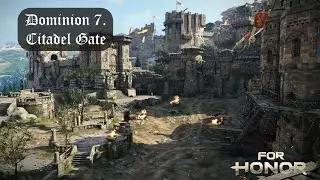 For Honor, PVP 4v4 Dominion in The Citadel Gate map / 7.
