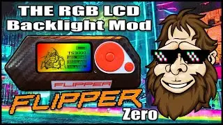 Flipper Zero RGB Screen Mod!!!! Selectable Backlight Color!!!!! 🤯🐱&zwj;💻🖥🐬🐱&zwj;🏍🐌