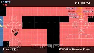CSPSP gameplay (2d cs 1.6) emulator only
