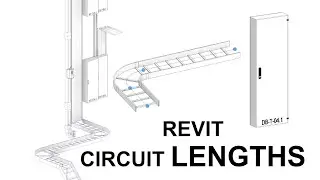 Revit Circuit Lengths along Cable Trays