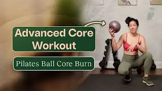 Advanced Postpartum Core Workout with Pilates Ball