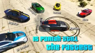 GTA V New Sports cars vs Pariah | Neo vs Paragon vs Locust vs Jugular vs 8F Drafter vs Pariah
