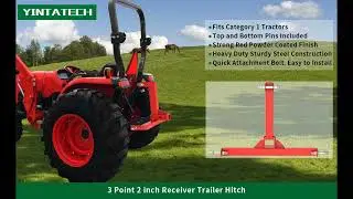 YINTATECH 3 Point Trailer Hitch with 2