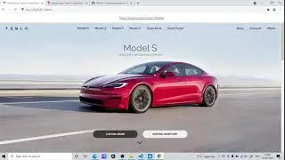 Tesla clone using html css js #shorts #subscribe