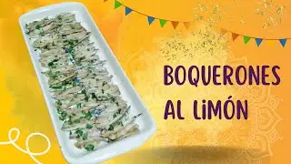 Boquerones al lim&oacute;n. Un aperitivo muy saludable