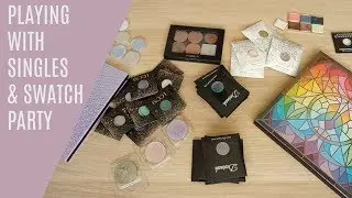 PLAYING WITH SINGLES // SWATCH PARTY ft. Clionadh, Devinah, Looxi Beauty, JD Glow & Colourpop