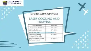 Laser Cooling & Trapping