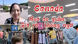 Canada cơ hội bạn có thể mua sắm áo quần giá rẻ không ngờ 🇨🇦🍁❤️