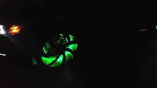 Xk Glow App Controlled RGB Led Wheel kit