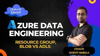 Azure Data Engineering | Free Tutorial | BLOB vs ADLS, Resource Group, & Storage Creation