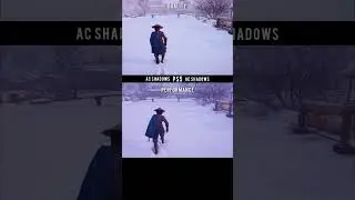 Assassin's Creed Shadows Quality vs Assassins Creed Shadows Performance PS5 #acshadows