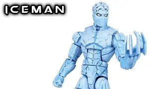 Custom ICEMAN Age of Apocalypse Marvel Legends Action Figure Toy Review