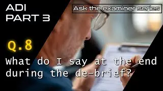 ADI Part 3: Q8. Ask The Examiner