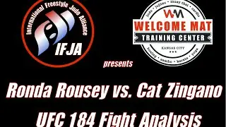 Analysis of Ronda Rousey's Win Over Cat Zingano in UFC 184