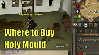 Where to Buy a Holy Mould in OSRS