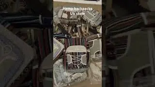 Wholesaler hemp backpacks