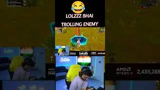 LOLzZz Bhai Trolling Enemy 😂| @LoLzZzGaming #lolzzzgaming #lolzzz #shortsfeed #lolz #bgmi #pubg