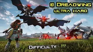 Aloy vs 10 Dreadwings! | Horizon UH w/ Mods