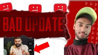 BAD UPDATE YOUTUBE 2023😔😕