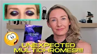 ALIEN Cosmetics Don't Be Jelly Palette Swatches and Eye Look!!!!