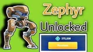 Mech arena|| Zephyr Unlock||