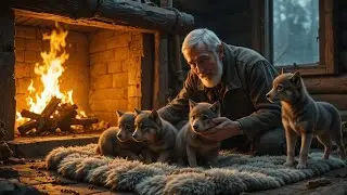 Frozen Wolf Pup Came to an Old Man Asking for Help &ndash; Heartwarming Story
