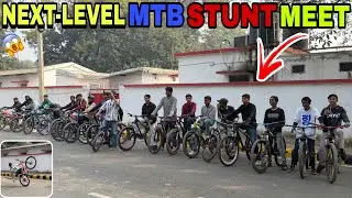 Ye Kya Ho Gaya 😭 || stunt meet || stunt challenge 😨 || cycle stunt 