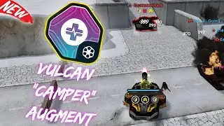 Tanki Online - NEW Vulcan Camper Augment | Matchmaking Highlights & Montage