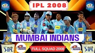 IPL 2008 Mumbai Indians Full Squad | mumbai indians full squad ipl 2008 | mi squad 2008