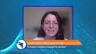 SCHOLAS OCCURRENTES en Ecuador (Lic. Mar&iacute;a Lourdes Gonzalez)