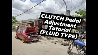 Clutch Pedal Adjustment (Fluid Type)