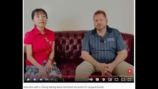 Interview with Li Zheng talking about merchant accounts for acupuncturists
